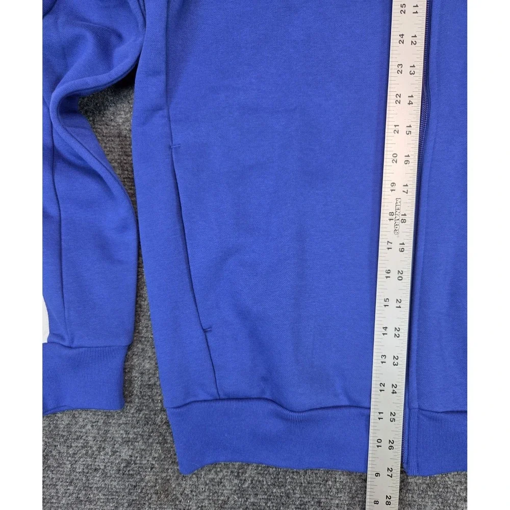 NEW Adidas Track Jacket Mens Small Semi Lucid Blue